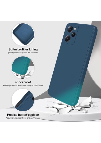 Xiaomi Poco X5 Pro Için Ince Yumuşak Likit Silikon Tampon Telefon Kılıfı - Mavi (Yurt Dışından) fiyatları