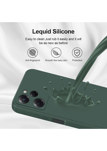 Xiaomi Poco X5 Pro Için Ince Yumuşak Likit Silikon Tampon Telefon Kılıfı - Gece Yeşili (Yurt Dışından) fırsatları