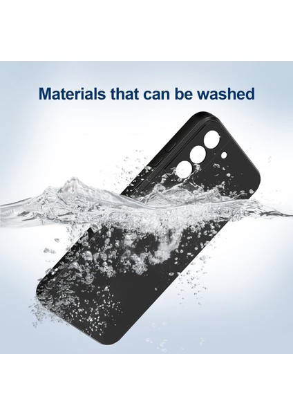 Samsung Galaxy S22+ / S22 Plus 5g Için Ince Yumuşak Likit Silikon Tampon Telefon Kılıfı - Siyah (Yurt Dışından)