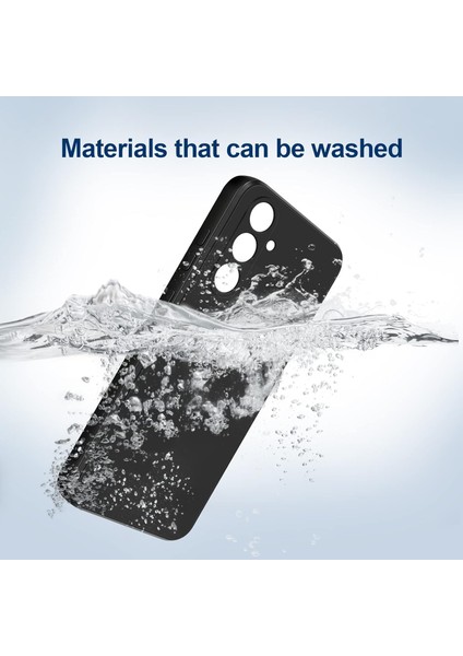 Samsung Galaxy A54 Için Ince Yumuşak Likit Silikon Tampon Telefon Kılıfı - Siyah (Yurt Dışından) indirimleri