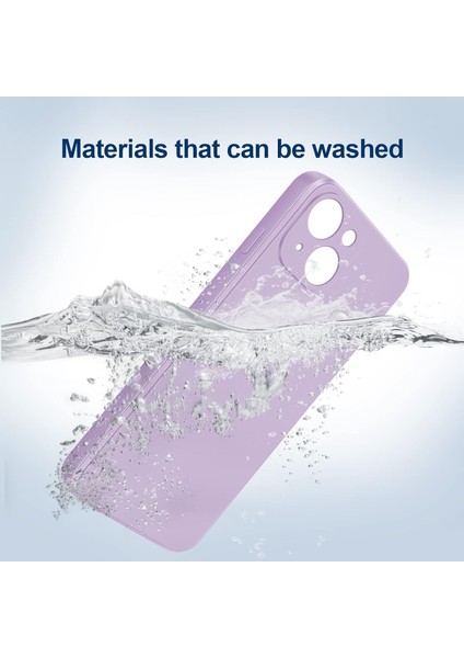 iPhone 14 Için Ince Yumuşak Likit Silikon Tampon Telefon Kılıfı - Mor (Yurt Dışından) indirimleri