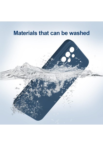 Samsung Galaxy A33 5g Için Ince Yumuşak Likit Silikon Tampon Telefon Kılıfı - Mavi (Yurt Dışından) fırsatları