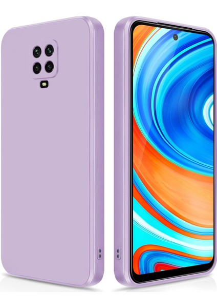 Xiaomi Redmi Note 9 Pro /note 9 Pro Max /note 9s Için Ince Yumuşak Likit Silikon Tampon Telefon Kılıfı - Mor (Yurt Dışından)