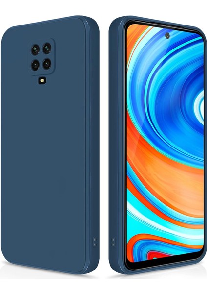 Xiaomi Redmi Note 9 Pro /note 9 Pro Max /note 9s Için Ince Yumuşak Likit Silikon Tampon Telefon Kılıfı - Mavi (Yurt Dışından)