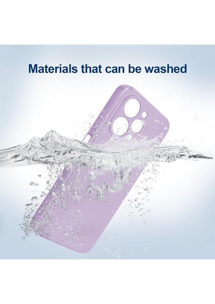 Xiaomi Redmi 12 Için Ince Yumuşak Likit Silikon Tampon Telefon Kılıfı - Mor (Yurt Dışından) indirimleri