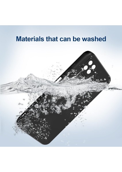 Samsung Galaxy A22 5g Için Ince Yumuşak Likit Silikon Tampon Telefon Kılıfı - Siyah (Yurt Dışından) indirimleri