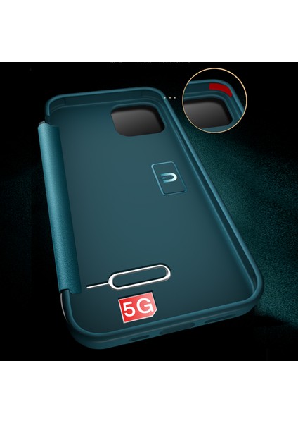 iPhone 13 Pro Max Için Klasik Business Görünüm Penceresi Flip Deri Telefon Kılıfı - Siyah (Yurt Dışından) indirimleri