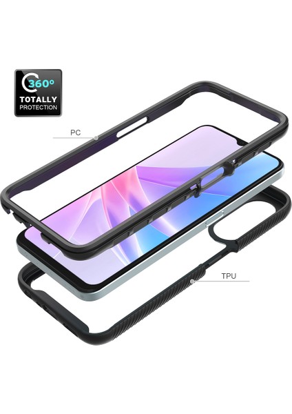 Oppo A78 5g Için Yerleşik Ekran 360 Tam Koruma Telefon Kılıfı - Lacivert (Yurt Dışından) fırsatları