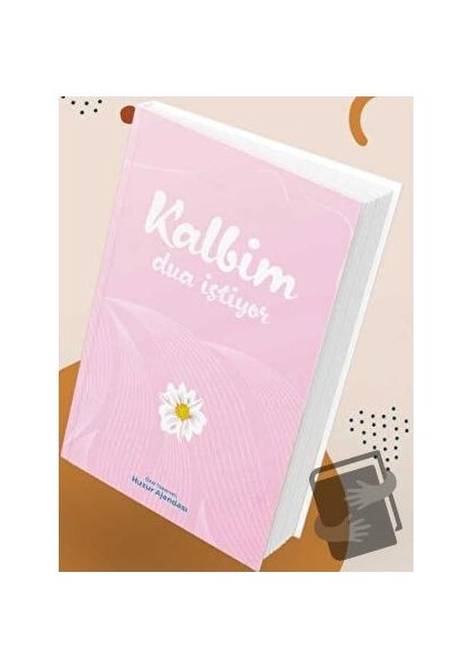 Özel Tasarımlı Huzur Ajandası Kalbim Dua Istiyor (Ciltli) / Hobbi Tasarım /