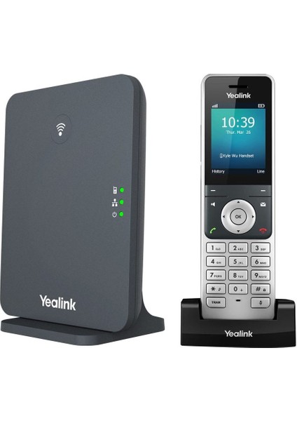 Yealink W76P(W70B Baz ve W56H Dect El Terminali)