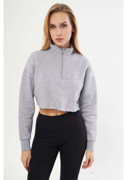 Crop Sweatshırt