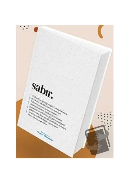 Özel Tasarımlı Huzur Ajandası Sabır (Ciltli) / Hobbi Tasarım / Kolektif
