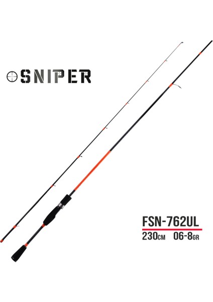 Sniper 230CM 06-8gr Ultra Light Lrf Kamışı