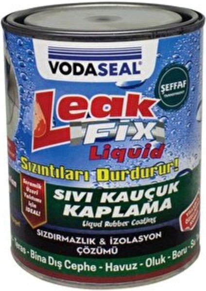 Leak Fix Kauçuk Kaplama Şeffaf 700 gr