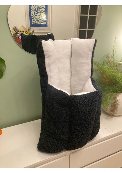 Terlik Şeklinde Lüks Kedi Tulum Yatak Welsoft Yıkanabilir indirimleri