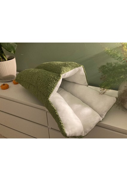 Terlik Şeklinde Lüks Kedi Tulum Yatak Welsoft Yıkanabilir indirimleri