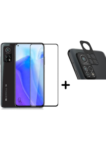 Xiaomi Mi 10T ile Uyumlu Tam Kaplayan Nano Esnek Ekran Koruyucu ve Arka Kamera Koruyucu