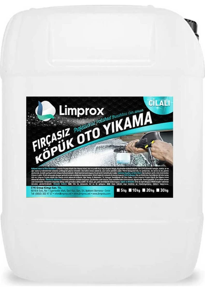 Konsantre Fırçasız Oto Yıkama Köpük Şampuanı | 20 kg