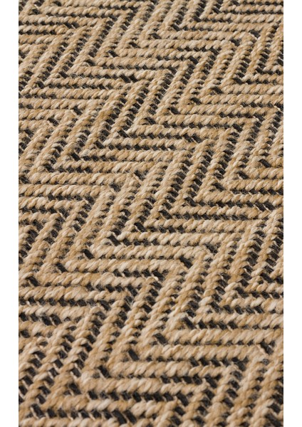 Ventura Vnt 02 Natural Black Xw Hav Vermeyen Kolay Temizlenebilir Modern Sisal Halı