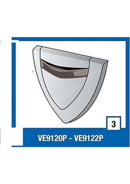 Evolıne 3 Çene Havalandırma Beyaz VE9120P