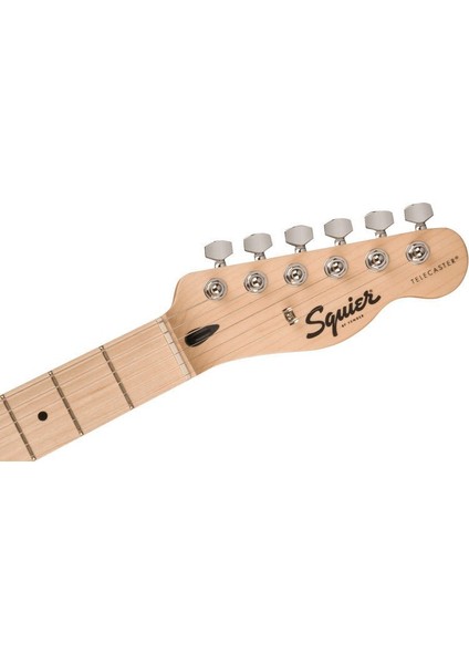 Sonic Telecaster Akçaağaç Klavye Siyah Elektro Gitar fırsatları