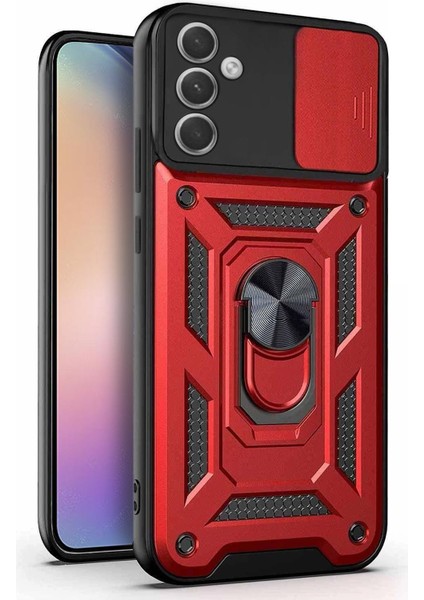 Samsung Galaxy A05S Kılıf Impact Resistant Kırmızı