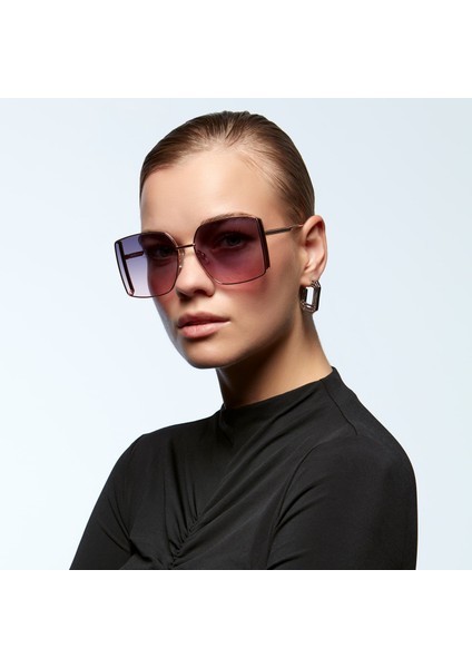 BC 1273 C3 Kare Rose Kadın Güneş Gözlüğü modelleri