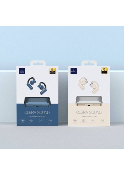 Kulak Içi Bluetooth Kulaklık Wiwu T18 Clera Sound Serisi Serbest Ayarlanabilir V5.2