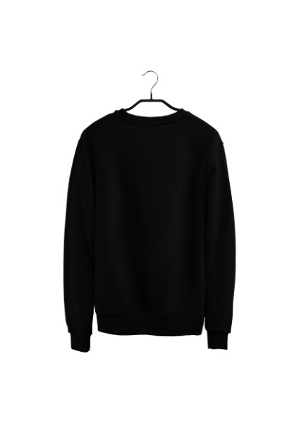Oversize Siyah Sweatshirt