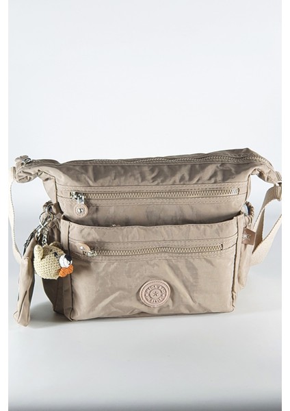 Bordo Kadın Askılı Çapraz Çanta Mega Postacı Çantası Klinkır Çok Gözlü Omuz Çantası Krinkıl