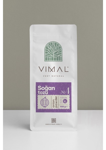 Soğan Tozu 1000 gr Kilitli Ambalaj