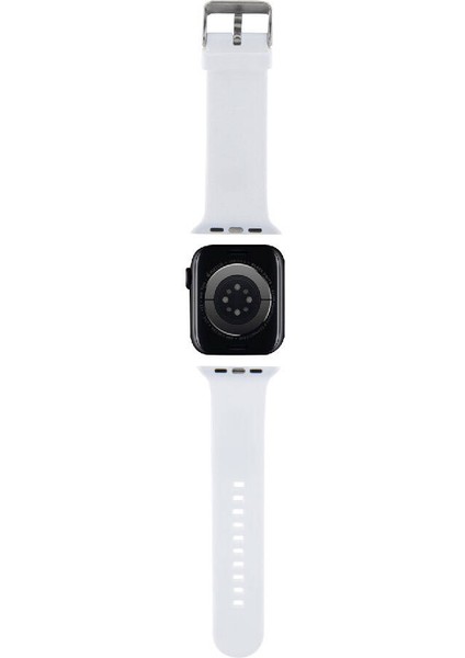 Watch 7 45MM Uyumlu Kordon Orjinal Lisanslı Ikonik Karl & Choupette Logolu Strap