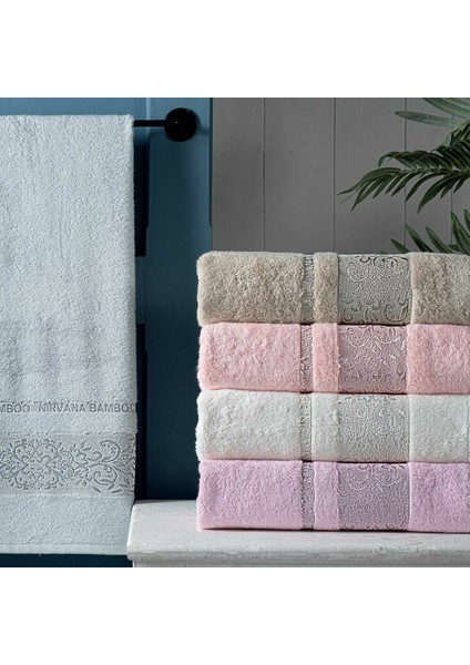 Nirvana Bamboo Pudra Havlu 70X140 cm