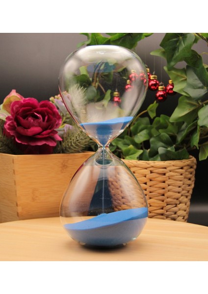 Cam Kum Saati 1 Saat - Mavi