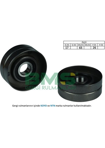 Alternatör Gergi Rulmanı Master Iı-Trafıc Iı-Laguna Iı-Vıvaro-Movano 1.9DCI-2.016V 01- Klima