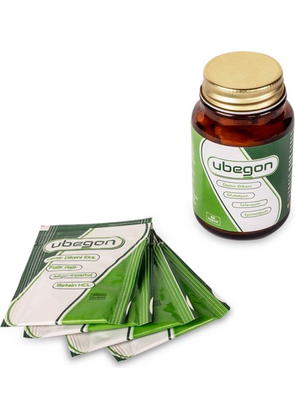 Demir Dikeni Ekstresi İçeren Vitamin ve Mineral 30 Saşe - 60 Kapsül 2'li