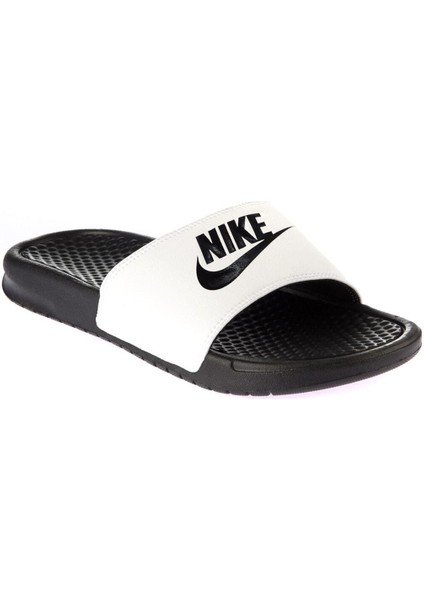 Futura Benassi Slide White Unisex Beyaz Terlik Tek Bantlı