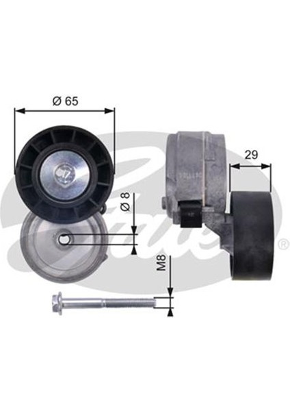 Alternatör Gergi Rulmanı Kütüklü Brava-Bravo I-Iı-Marea-Palıo-Punto 1.9d-1.9jtd 55180011-4