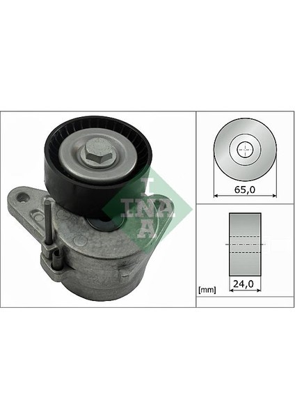 Alternatör Gergi Rulmanı Kütüklü Golf7-A3-Leon-Caddy-Tıguan 1.6-2.0 Tdı Clha-Crkb-Clhb-Crk