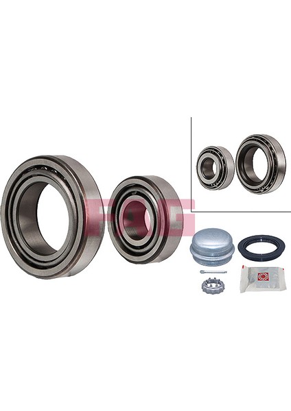 Arka Teker Rulmanı Kit Passat 1.8-2.0 04/00 -Golf I-Iı-Iıı-Iv-Jetta-Polo-Ibıza-Toledo-Favorıt