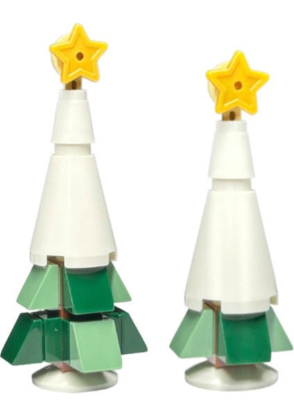 Harry Potter Mikro Yapılar - Day 10 + Day 23 - Christmas Tree With Snow Top