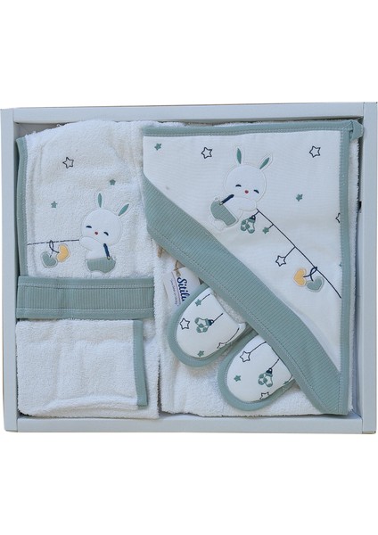 Kız Erkek Bebek Bornoz Takımı Havlu Seti % 100 Pamuk Kumaş STL6443 indirimleri