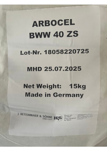 Toz Selüloz Jrs Arbocel Bww 40 Zs Doğal Selüloz 15 kg Paket 18058220725 modelleri