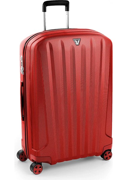 Unisex Valiz 56120169 Roncato Trolley Medıo M 72 cm Unıca Rubıno