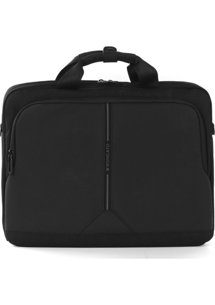 Unisex Evrak Çantası 41227301 Roncato Borsa Uffıcıo 2 Manıcı 1 Comp.(Pc 15.6/tablet) Clayton Nero