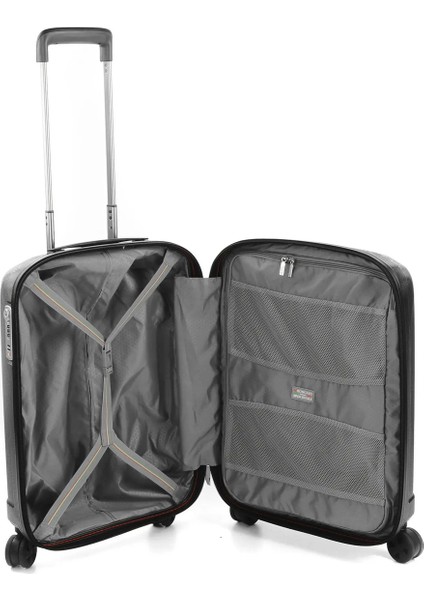Unisex Valiz 56120101 Roncato Trolley Medıo M 72 cm Unıca Nero