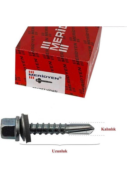 5,5X60 Trapez Vida 200 Adet