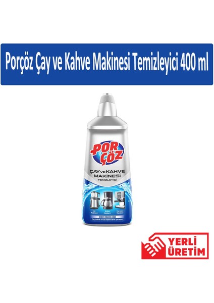 Çay ve Kahve Makinesi Temizleyici 400 ml x 4 Adet fiyatları