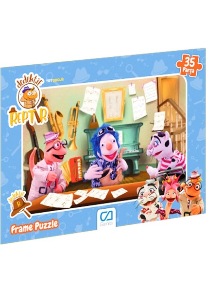 Dedektif Reptır 35 Parça Frame Puzzle CA-5208