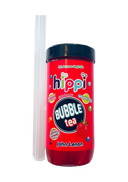 Bubble Tea Çilek Aromalı 350 ml